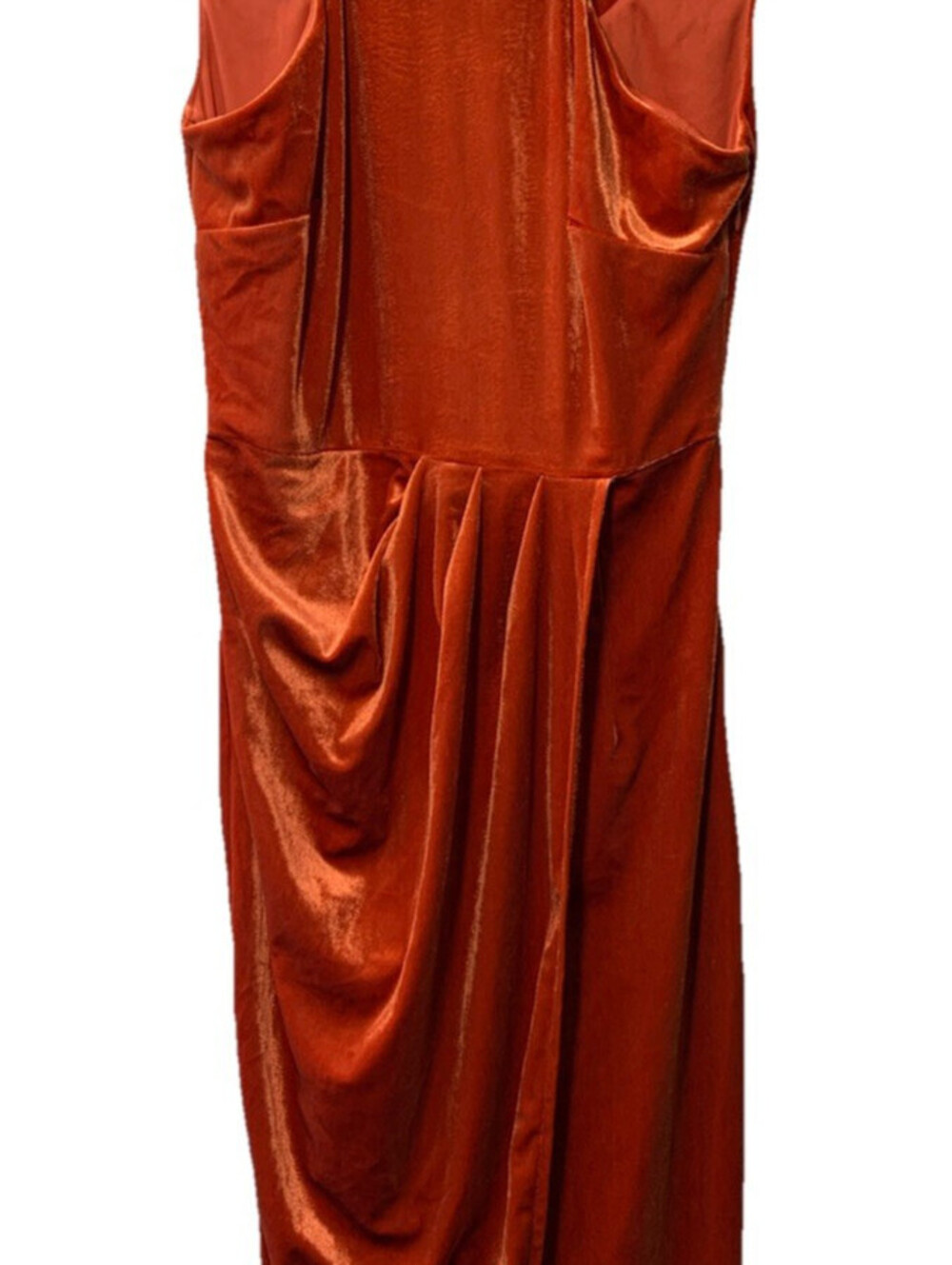 Grace Karin Cowl Neck Velvet Office Lady Party Pencil Dress Size S Sleeveless